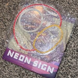 Mario Mushroom Neon Sign